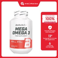 Biotech USA Mega Omega 3 Fish Oil (180 Softgels) - Made in Hungary - Gymstore