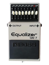 เอฟเฟคกีตาร์มือสอง Boss GE-7 Equalizer MADE IN TAIWAN ล้อตเก่า เสียงดี (มือสอง) สภาพสวย เกรด A พร้อม