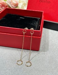 Qeelin Wulu 鏤空葫蘆流蘇耳環