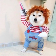 Chucky Doll Halloween Costume for dogs and cats 寵物萬聖節服裝