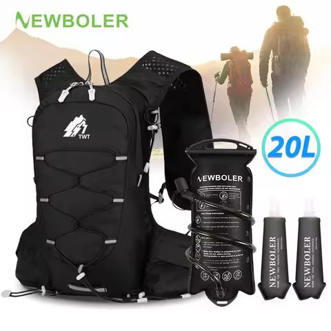 20L Outdoor Lightweight Backpack Trail Running Backpack Cycling Bag Mountaineering Backpack Hiking B