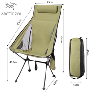 Arc’teryx เก้าอี้ camping เก้าอี้สนามพับ camping chair เก้าอี้ปิคนิค เก้าอีพับได้ เก้าอี่แคมปิ้ง เก้าอี้พับพกพา เก้าอี้เเคมปิง เก้าอี้แคมป์เก้าอี้ camping【พับใน 1 วินาที】 เก้าอี้สนาม camping เก้าอี้แคมปิ้ง อัพเกรดความหนา รับน้ำหนัก 300 กก นั่งนานไม่เมื่อ