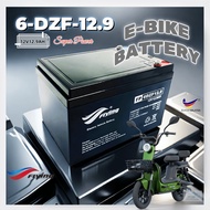 BATTERY ELECTRIC E-BIKE FLYING POWER 6-DZF-12 Screw Type 12V12.9AH Lead Acid Battery
