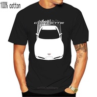Men t shirt   Corvette C5 white tshirt Wo t shirtO-neck T-Shirt cotton Tees