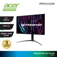 ACER PREDATOR X27U GAMING MONITOR 27"/2560X1440/0.01MS/240HZ/HDMI/DP/TYPE-C/PD-90W/PIVOT/OLED/3YW(UM