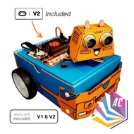 ZOOM:BIT Robot Car Kit for micro:bit (V2 included)-