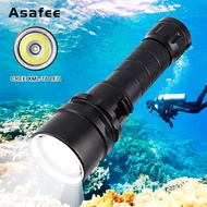 Asafee FL003D Powerful 2000LM Underwater Light XML T6 LED Scuba Diving Flashlight Lamp Underwater Di
