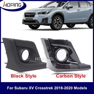 【100%-New】 Hoping Front Bumper Fog Lamp Frame Cover Fog Trim Bezel Cap For Subaru Xv Crosstrek 2018 2019 2020