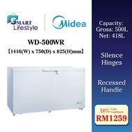 Midea 500L Chest Freezer WD-500WR / Morgan Chest Freezer (510L) MCF-4607L / (520L) MCF-5607L