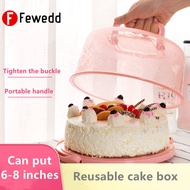 Portable Internet celebrity cake box. 6-8 inch baking box, reusable