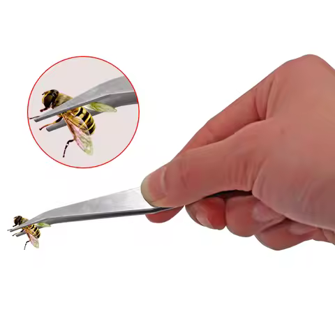 Beekeeping Tweezer Bee Hive Trap Bee Forceps Bee Larvae Pupae Transfer Special Tweezers For Bees Bee