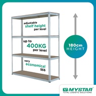 Original MYSTAR Boltless Rack for Bomb Shelter and Storeroom (Fibreboard) |180cm Height | Singapore Local Stock |