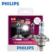 H4 Philips Xtreme Vision Plus 60/55 Watt Bulb Lamp