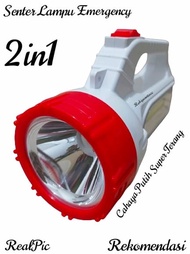 Lampu Senter Led Emergency / Senter Emergency Cas / Lampu Emergency Senter Multifungsi