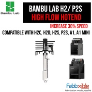 Bambu Lab H2 Series P2S High Flow Hardened Steel Hotend