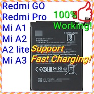 (Support Fast Charging) NEW ORI Long Lasting Stable Battery for XIAOMI Redmi GO PRO Mi A1 A2 lite A3