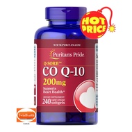 Puritans Pride Q-SORB™ Co Q-10 200 mg / 240 Rapid Release Softgels
