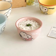 Cute Couple Rice Bowl Super Cute Yogurt Bowl Girl High-value Bowl Cartoon Children Eating Bowl Perso