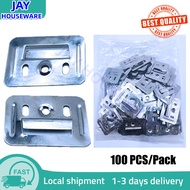 Wall Cladding Steel Stainless Steel metal clip PVC Wall Panel WPC Wall Installation Metal Accessory