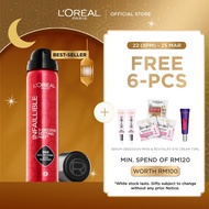 L'Oreal Paris Infaillable 3second Face Setting Mist Spray 36H Locks In Makeup for Face, Eye and Lip