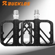 BUCKLOS Bicycle Pedal 9/16 Sealed Bearing Widening Aluminum Alloy Mountain Bike Flat Pedal R36