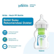 Dr. Brown's 5oz 9oz PP Options+ Wide-Neck Baby bottle Milk bottle/ Baby bottle/