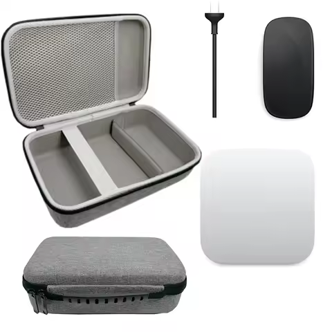 Hard Case for Mac Mini M4 Anti-scratch Portable Storage Bag Storage Box Protective Case for Mac Mini