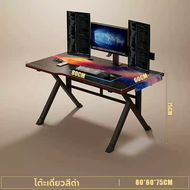 โต๊ะเล่นเกมโต๊ะคอมพิวเตอร์ติดตั้งง่ายสี มิ่ง 80—140CM
