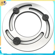 CNC Lathe Chuck Soft Jaw Boring Ring, Three-Jaw Steel Adjustable Top  4-Inch