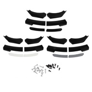 Usihere Front Bumper Lip Diffuser  6Pcs Durable Sturdy 150cm Simple Installation Splitter for Accord Civic