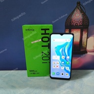 infinix hot 20i 4/128gb second fullset