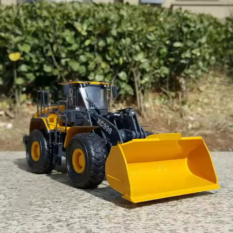 Diecast 1:35 Scale XCMG XC998 Wheel Loader Large Forklift Construction Machinery Alloy Car Model Col