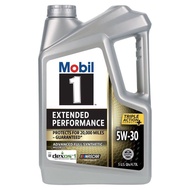 (นำเข้าจากสหรัฐอเมริกา)MOBIL 1 EP Engine Oil 5W-30 4.73L /5L น้ำมันเครื่องสังเคราะห์ 100% (โมบิล 1 5