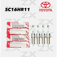ORIGINAL SPARK PLUG DENSO IRIDIUM SC16HR11 TOYOTA YARIS VIOS NSP151,MYVI BEZZA ARUZ (9004A-91068)