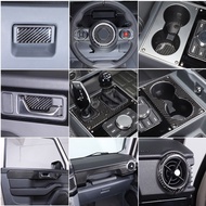 Soft Carbon Fiber For INEOS Grenadier 2020-2024 Interior Kit Dashboard Console Gear Shift Panel Cove