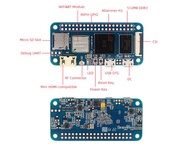 youyeetoo Banana pi M2 Zero Open Source Singal Board Computer, 512MB SDRAM Mini HDMI onboard WiFi (A
