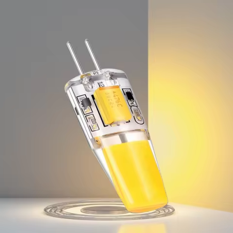 1-10PCS 12V AC/DC Mini G4 COB Lamp LED 12V AC/DC Corn Light 2.5W Spotlight Chandelier Bulb Replace H