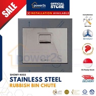 SHOWY STAINLESS STEEL RUBBISH CHUTE BOX 4000-007