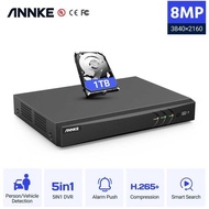 ANNKE H.265+ 4K Ultra HD 5-in-1 8MP Surveillance DVR Output Video Recorder Remote Access Motion Dete
