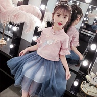 Hanfu /       girl Hanfu super fairy summer dress in the big boy cheongsam