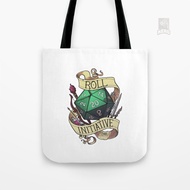 Initiative Roll Canvas Tote Bag