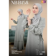 Nb B158 Gamis Nibras Terbaru / Gamis Wanita Terbaru / Gamis Nibras