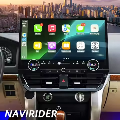 19.8" BIG Qled Screen Android Auto Accessories, For Toyota Land Cruiser 200 LC200 2008 - 2021, Car R