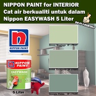 Nippon Paint EasyWash Interior collection 5 Liter Green Montage 1752T/Sweet Escapade 1759T/ Georgia 