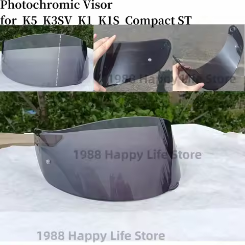Photochromic Visor Shield Lens for AGV K5 K5S K1S K3SV K1 Compact ST Helmet Accessories Parts Uv pro