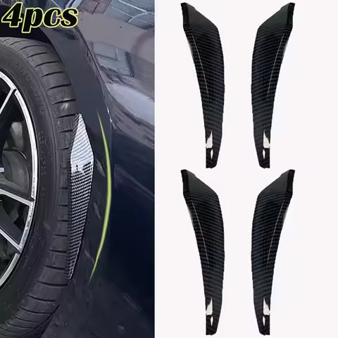4PCS Car Wheel Eyebrow Bumper Fender Splash Guard for Audi A3 A4 B6 B8 B7 B5 B9 A6 C5 C6 C7 A5 S3 S4