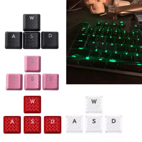 Texture Tactility Backlit keycaps WASD Keys Replacement for Logitech G915\G913 G815\G813\TKL RGB Mec