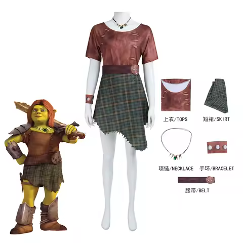 Anime Fiona Orcs Cosplay Costume Disguise Beast Woman Halloween Carnival Cosplay Fiona Orcs Customiz