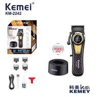 Kemei KM 2242 Premium Hair Trimmer Super Sharp Single Blade - HS062