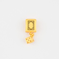 999/24K Gold Charm - Lucky Dice Mahjong PGJH181592